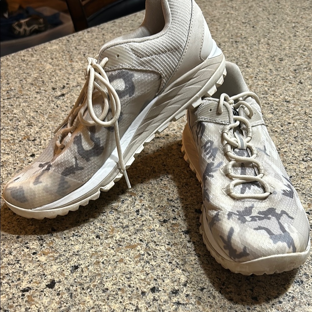 Merrill Beige Camouflage Sneakers